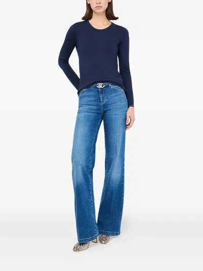 Liu •jo Better Sweater In Blue