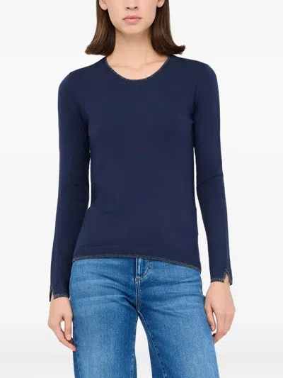 Liu •jo Better Sweater In Blue