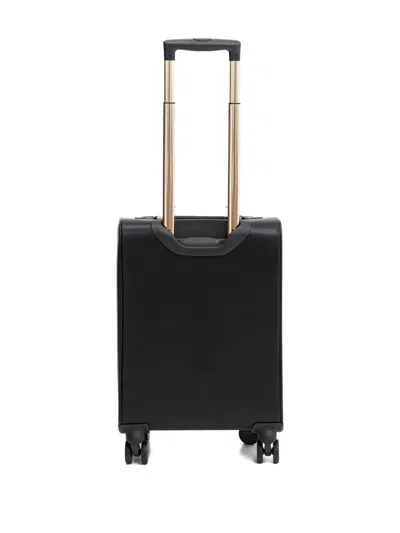 Guess Usa Quilted Embossed Luggage In Black