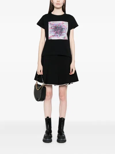 Agnès B. Graphic-print T-shirt In Black