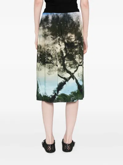 Agnès B. Cap D'antibes Skirt In Multi