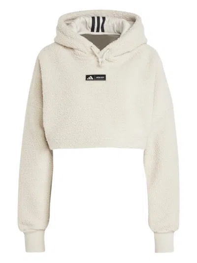 Adidas Originals X Moon Boot Hoodie In White