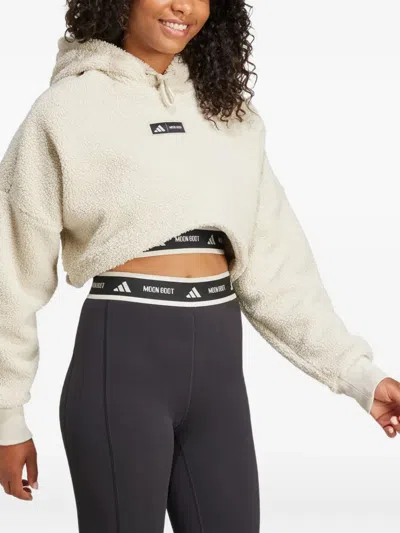 Adidas Originals X Moon Boot Hoodie In White