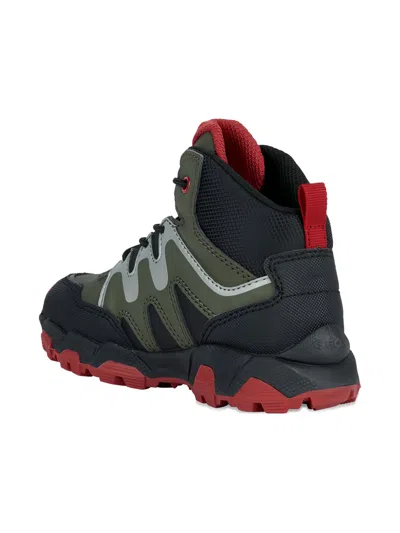 Geox Lace-up Boots In Multi
