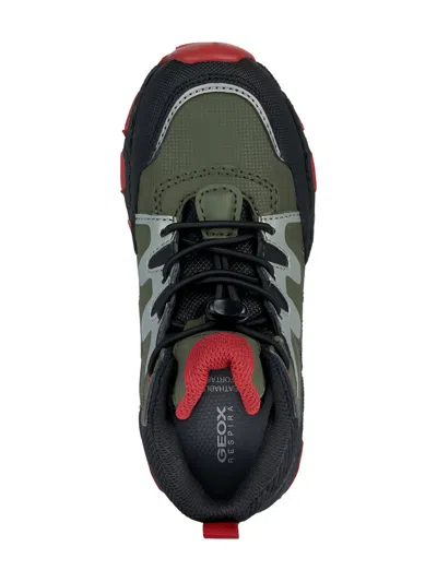 Geox Lace-up Boots In Multi