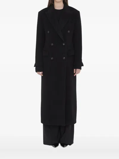 Tagliatore Caitlyn Double-breasted Coat In Black
