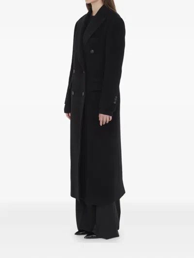 Tagliatore Caitlyn Double-breasted Coat In Black