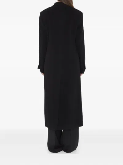 Tagliatore Caitlyn Double-breasted Coat In Black