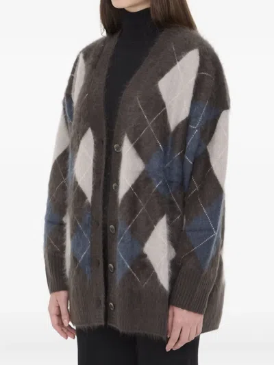 Lisa Yang Elaria Button Cardigan In Multi