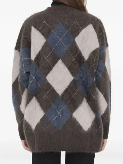 Lisa Yang Elaria Button Cardigan In Multi