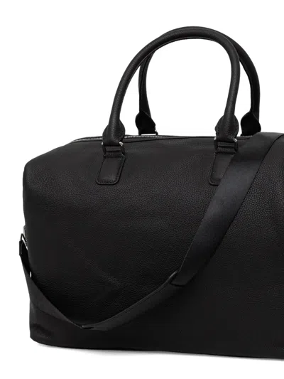 Karl Lagerfeld Zip Logo Holdall In Black
