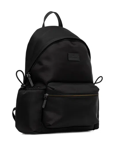 Paul & Shark Zip Backpack In Black