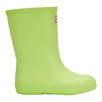 Hunter Kids First Classic Rain Boots 9c Acid Green