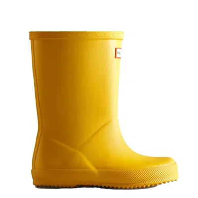 Hunter Kids First Classic Rain Boots 3 Yellow