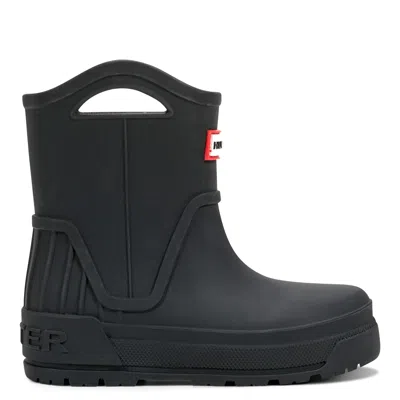 Hunter Little Kids Georgey Waterproof Rain Boots 13c Black