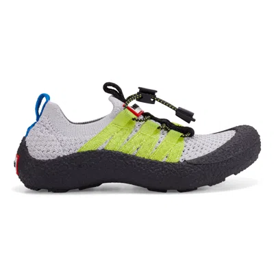 Hunter Little Kids Vin Casual Slip-on Water Shoes 11c Light Gray In Animal Print