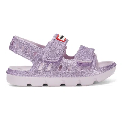 Hunter Little Kids Dottie Slingback Casual Flat Sandals 12c Medium Purple