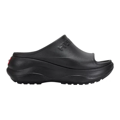 Hunter Women's Haddie Slip-on Open Toe Casual Sandals 10 Black