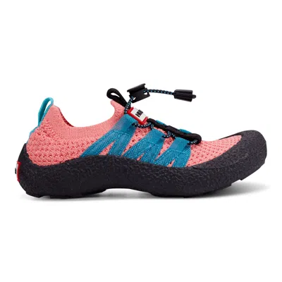 Hunter Little Kids Vin Casual Slip-on Water Shoes 13c Medium Pink In Animal Print