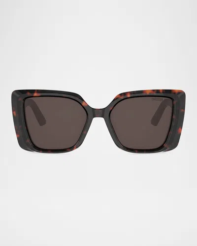 Dior Midnight S5i Sunglasses In Animal Print