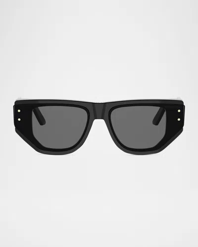 Dior Signature S1 Sunglasses In Black