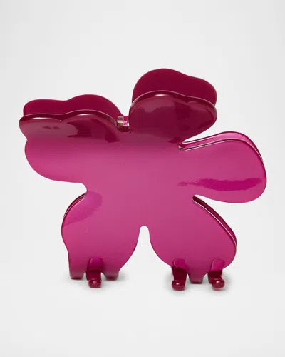 Lele Sadoughi Lily Claw Clip In Pink