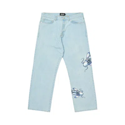 Pre-owned Palace Carp Jean 'blue Stonewash' | Men's Size 32