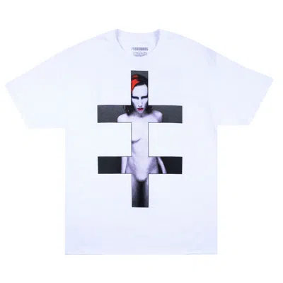 Pre-owned Pleasures Smells T-shirt 'white' | Men's Size M