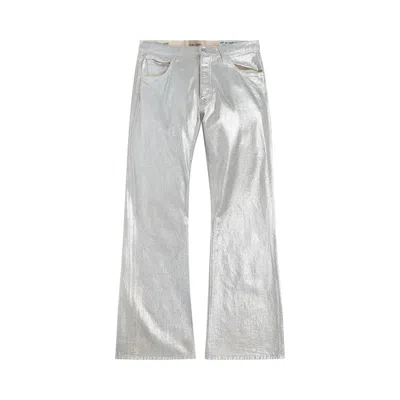 Pre-owned Gallery Dept. Logan Bootcut Jeans 'galactic Silver' | Men's Size 38