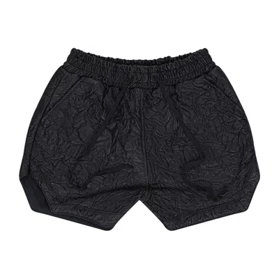 Pre-owned Who Decides War Crinkled Tailored Shorts 'black' | Men's Size 32