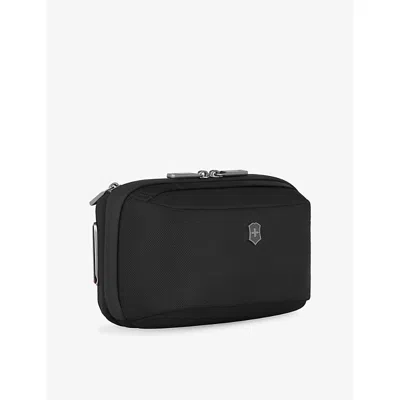 Victorinox Womens Werks Traveler 7.0 Woven Toiletry Bag Black In Black