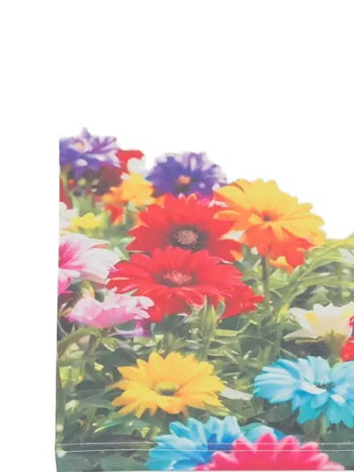 Comme Des Garçons All-over Print T-shirt In White