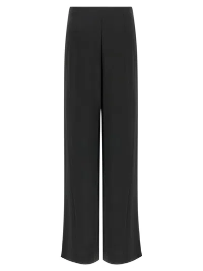 L'agence Pleated Trousers In Black