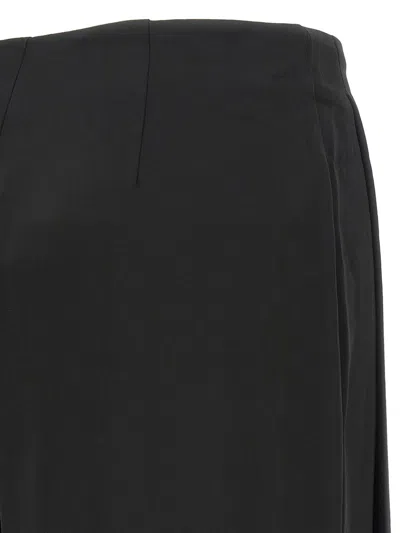 L'agence Pleated Trousers In Black