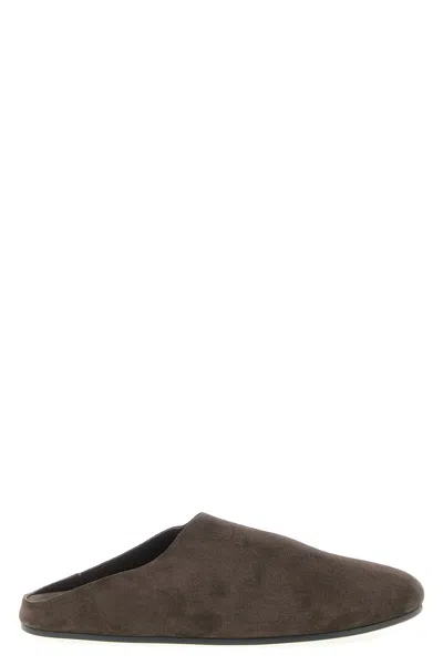 The Row Hudson Mules In Brown