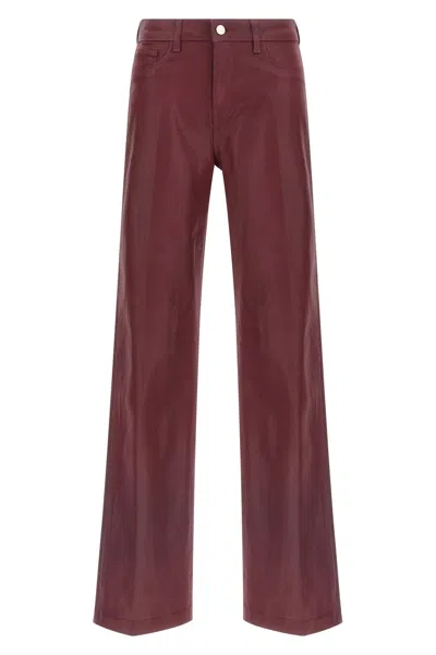 L'agence Clayton Jeans In Burgundy