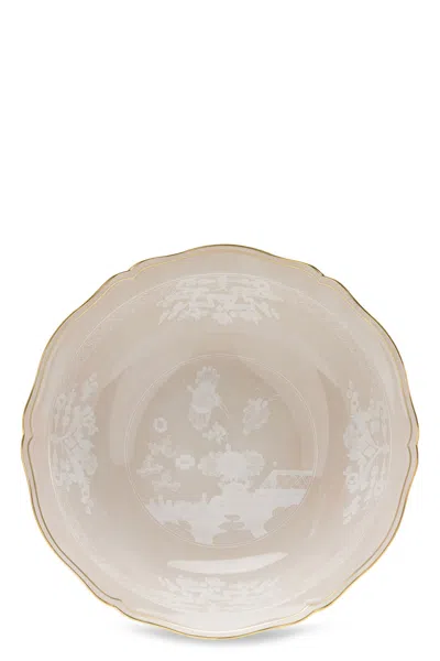 Ginori 1735 'oriente Italiano' Deep Serving Plate ⌀34.8cm In Neutral