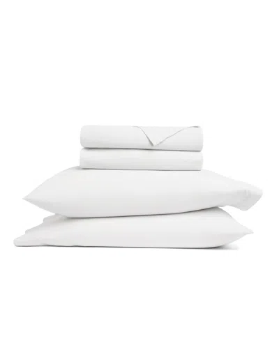 Ienjoy Home Ultra Soft 160-thread Count Cotton 4-p.c. Sheets Set, California King In White
