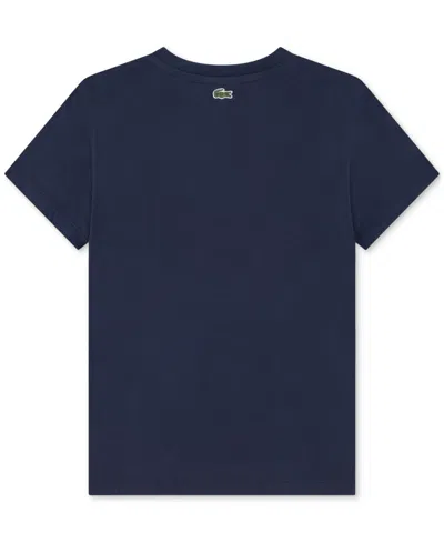 Lacoste T-shirt  Kids Color Marine In Blue