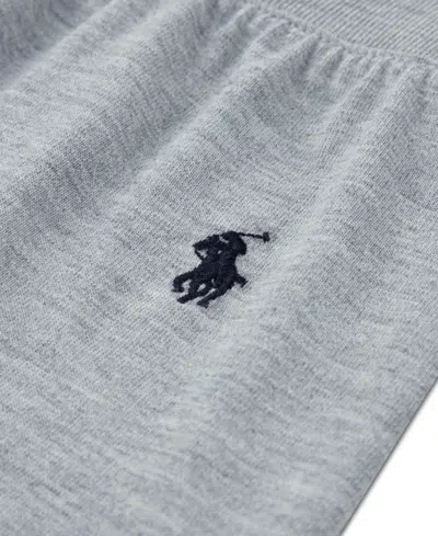 Polo Ralph Lauren Boys 8-20 2-piece Long Sleeve T-shirt And Pants Set In Gray