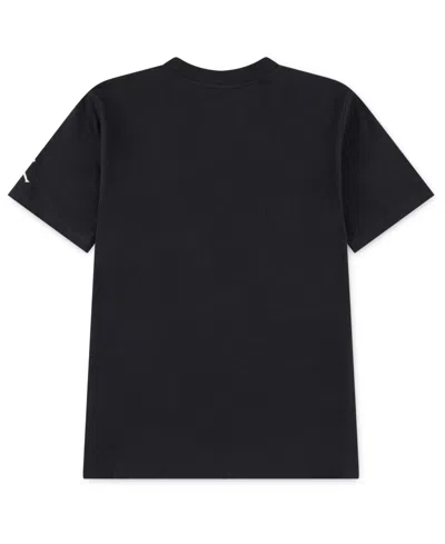 Jordan Big Boys 8-20 Stencil Tag Short-sleeve T-shirt In Black