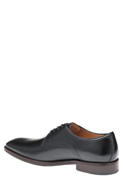 Johnston & Murphy Sullivan Plain Toe Derby In Black
