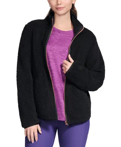 Skechers Skechsherpa Jacket In Black