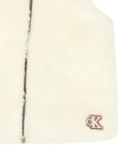 Calvin Klein Girls 4-6x 3-piece Full Zip Vest, T-shirt And Pants Set In Multi