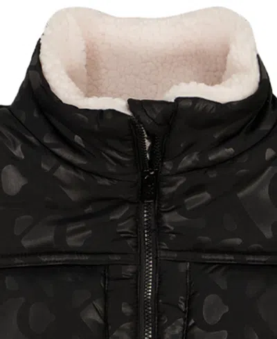 Calvin Klein Girls 4-6x 3-piece High Neck Vest, T-shirt And Pants Set In Multi