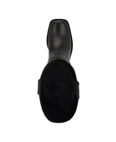 Nine West Women's Fawsta Tall Square Toe Boots In Black