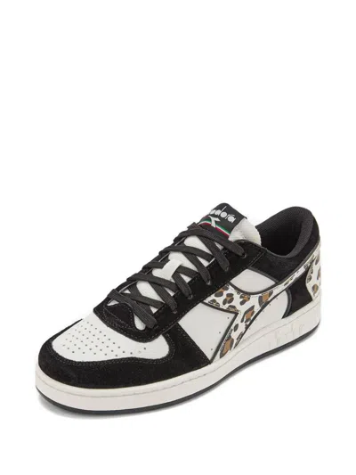 Diadora Magic Basket Low Panther Sneakers In White