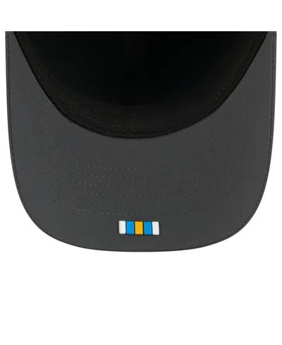 New Era Men's Charcoal Los Angeles Chargers 2025 Sideline Cold Weather 9forty M-crown Adjustable Hat In Gray