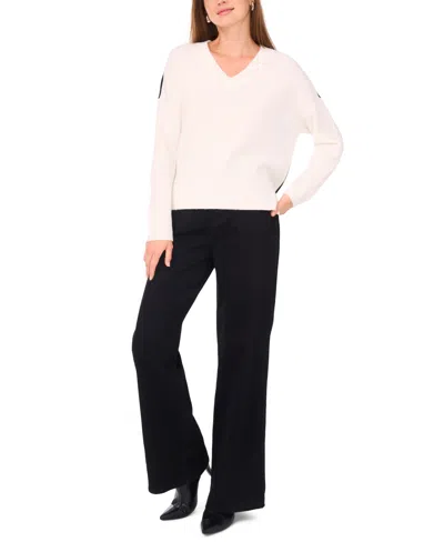 Vince Camuto High-low Sweater In White