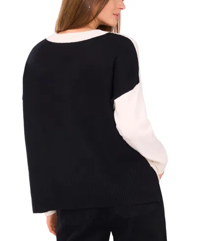 Vince Camuto High-low Sweater In White